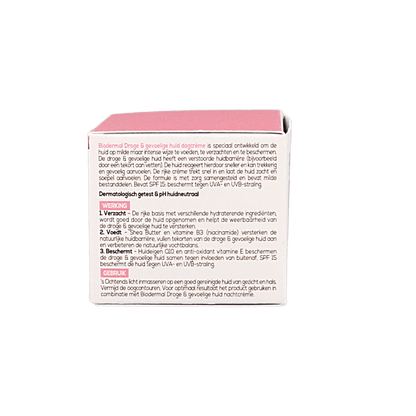 Biodermal Dagcreme droge en gevoelige huid 50 Milliliter - DrogistWereld