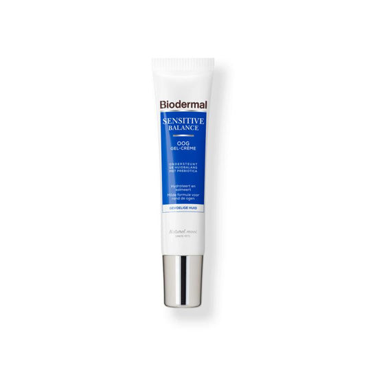 Biodermal Sensitive balance oog gel - creme 15 Milliliter - DrogistWereld