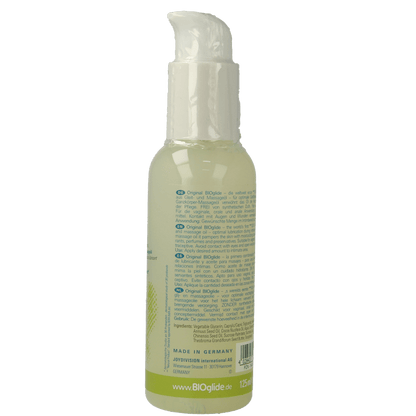 Bioglide Glijmiddel en massageolie 125 Milliliter - DrogistWereld