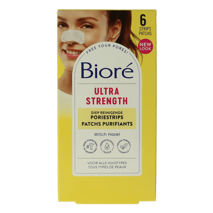 Biore Ultra diep reinigende strips 6 Stuks - DrogistWereld
