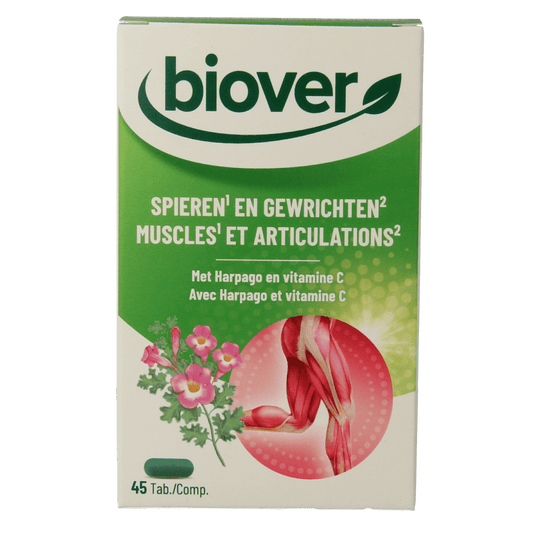 Biover Spieren en gewrichten 45 Tabletten - DrogistWereld
