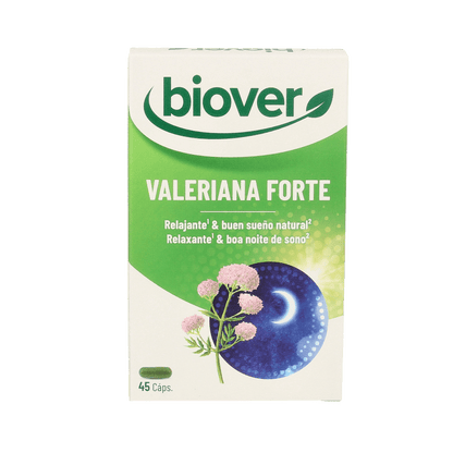 Biover Valeriana forte 45 Capsules - DrogistWereld