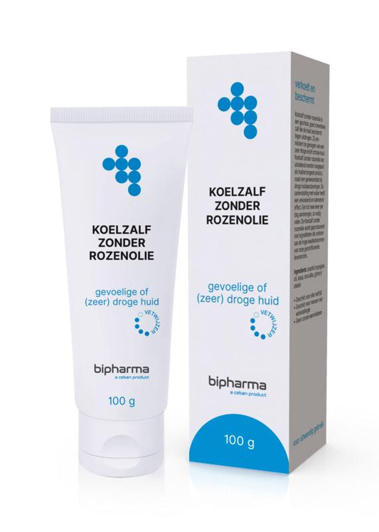 Bipharma Koelzalf zonder rozenolie 100 Gram - DrogistWereld