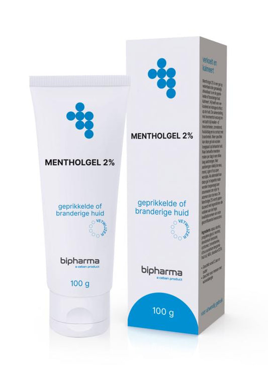Bipharma Mentholgel 2% 100 Gram - DrogistWereld