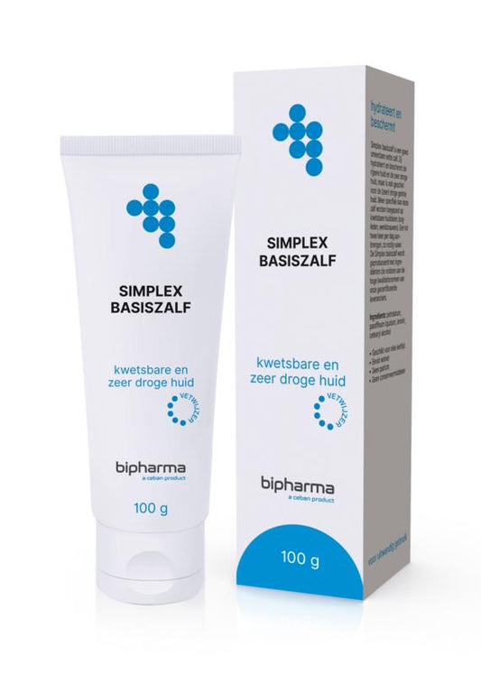 Bipharma Simplex basis zalf 100 Gram - DrogistWereld