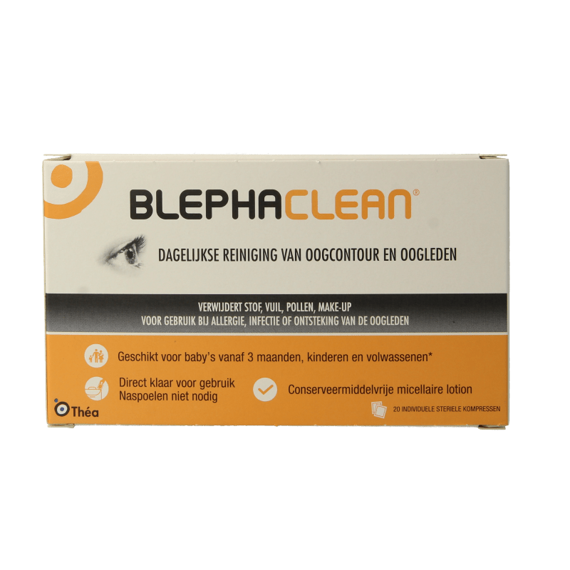 Blephaclean Kompressen 20 Stuks - DrogistWereld