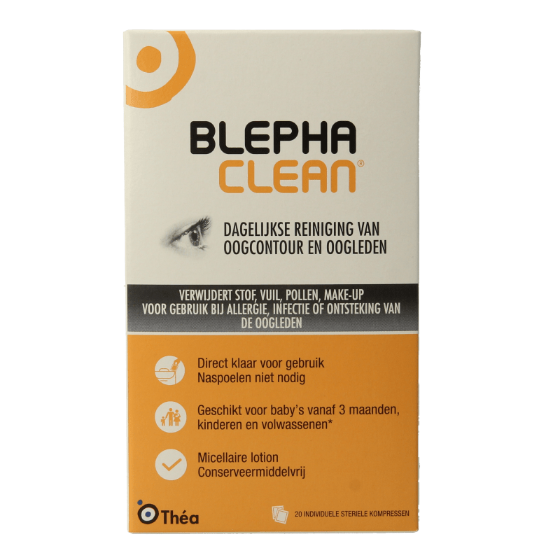 Blephaclean Kompressen 20 Stuks - DrogistWereld