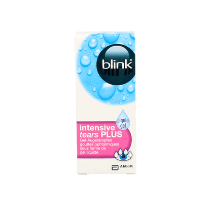 Blink Intensive tears plus oogdruppels 10 Milliliter - DrogistWereld