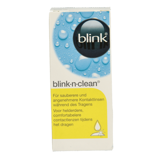 Blink N clean oogdruppels 15 Milliliter - DrogistWereld