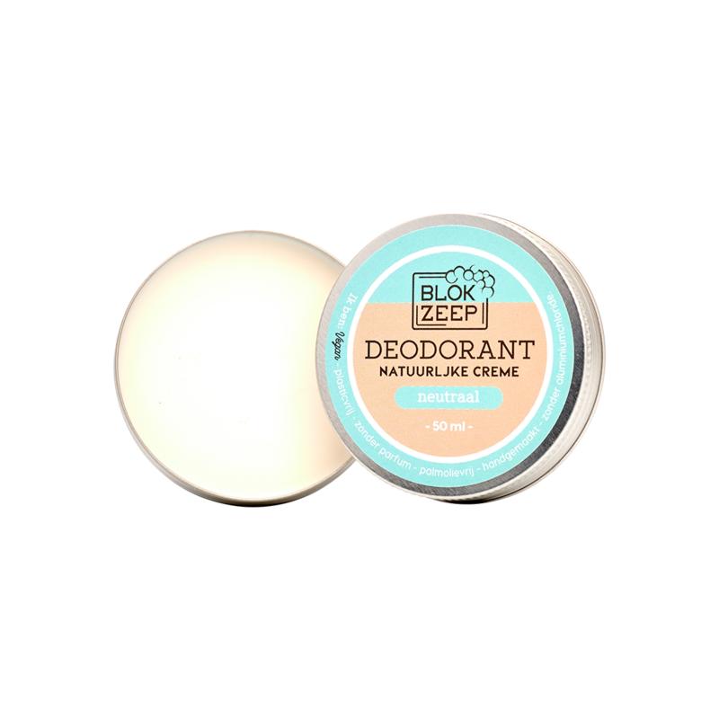 Blokzeep Deodorant creme neutraal 50 Milliliter - DrogistWereld