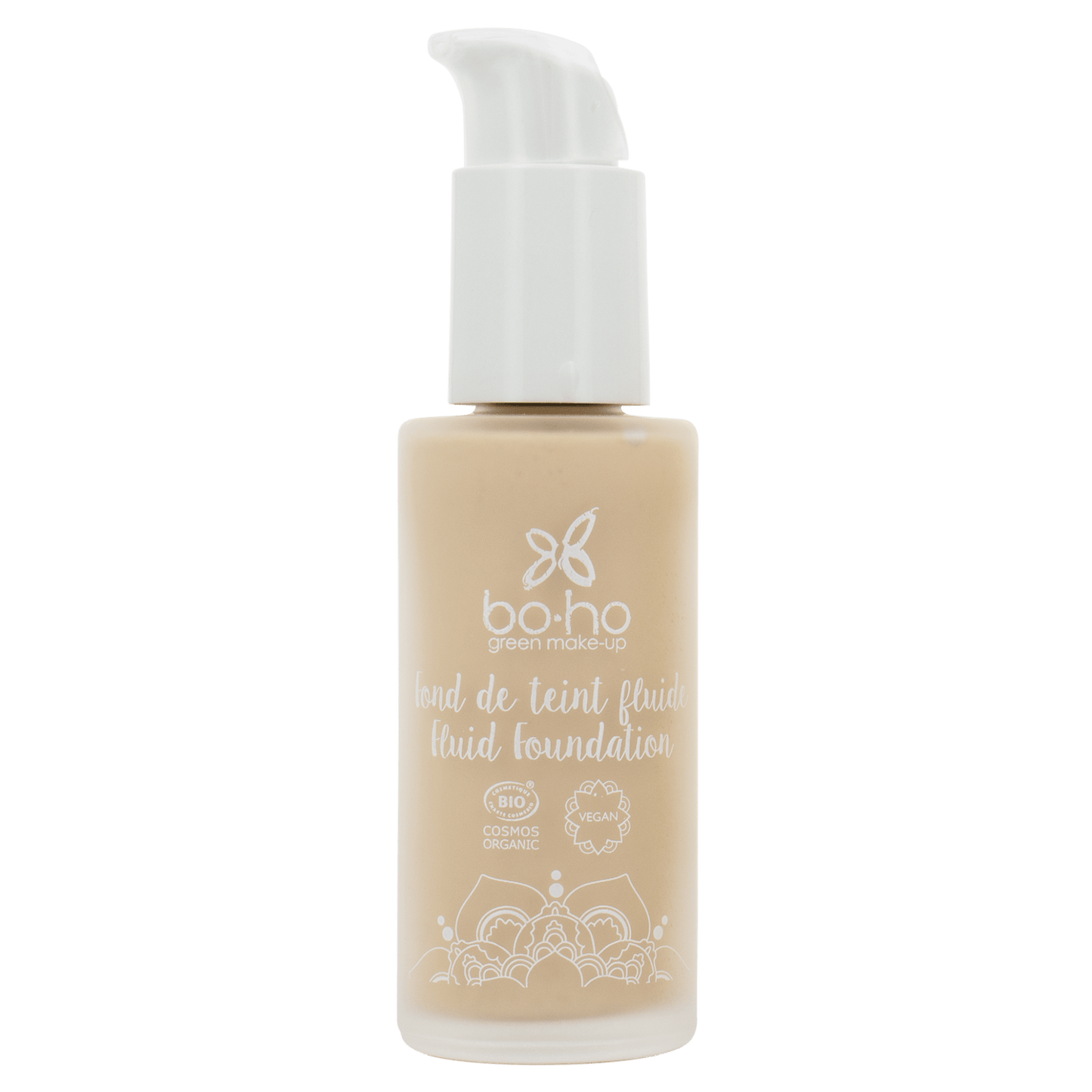 Boho green makeup Liquid foundation 01 porcelain 30 Milliliter - DrogistWereld