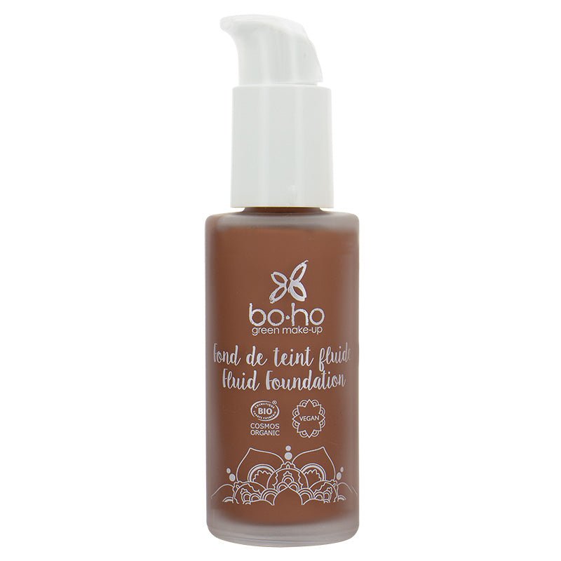 Boho green makeup Liquid foundation 09 cacao 30 Milliliter - DrogistWereld