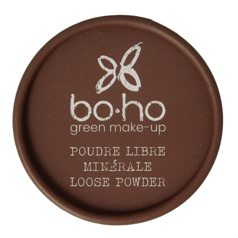 Boho green makeup Mineral loose powder beige clair 01 10 Gram - DrogistWereld
