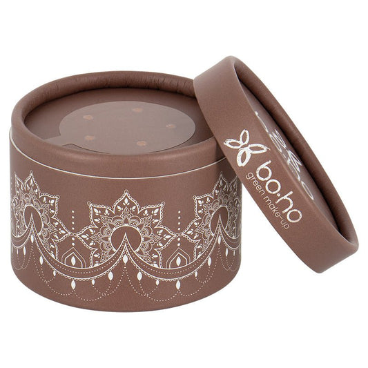Boho green makeup Mineral loose powder cacao translucide 06 1 Stuks - DrogistWereld