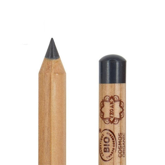 Boho green makeup Oogpotlood 04 grijs vegan 1 Stuks - DrogistWereld
