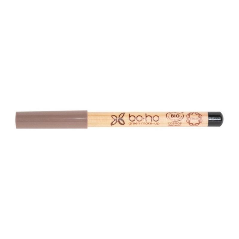 Boho green makeup Oogpotlood noir 01 vegan 1 Stuks - DrogistWereld