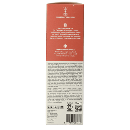 Bolsius True Scents geurverspreider magnolia 60 Milliliter - DrogistWereld