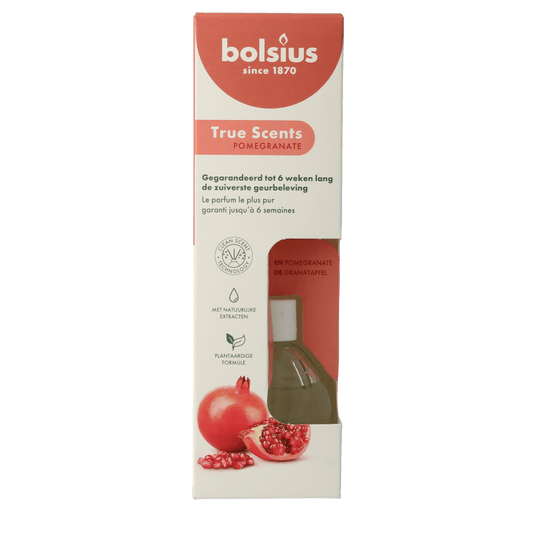 Bolsius True Scents geurverspreider pomegranate 60 Milliliter - DrogistWereld
