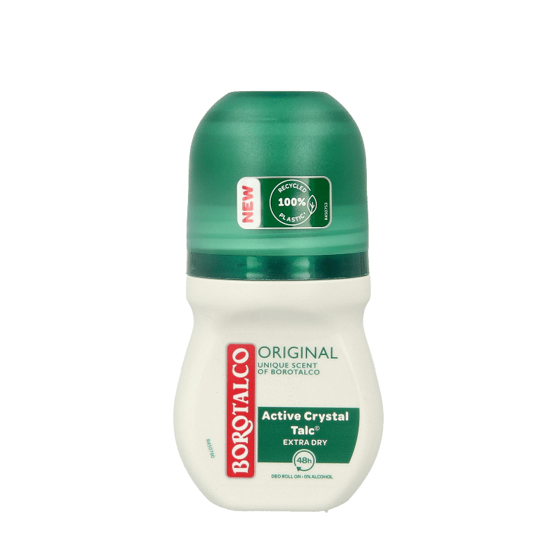 Borotalco Deodorant roller original 50 Milliliter - DrogistWereld