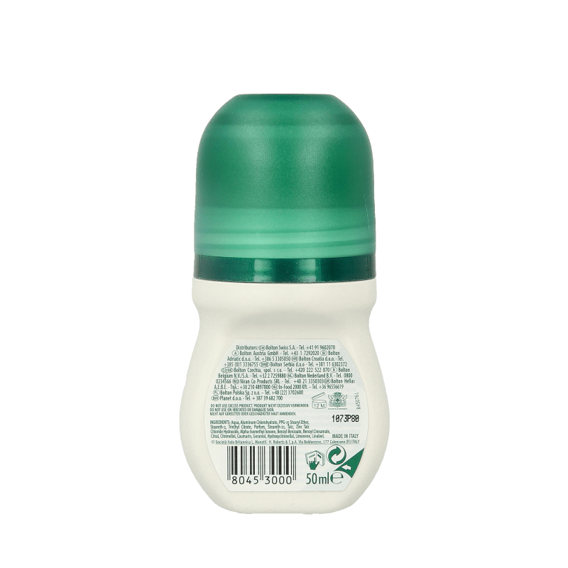 Borotalco Deodorant roller original 50 Milliliter - DrogistWereld