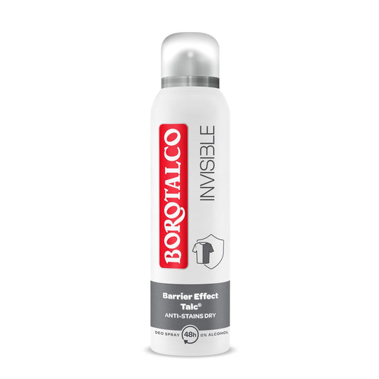 Borotalco Deodorant spray invisible 150 Milliliter - DrogistWereld