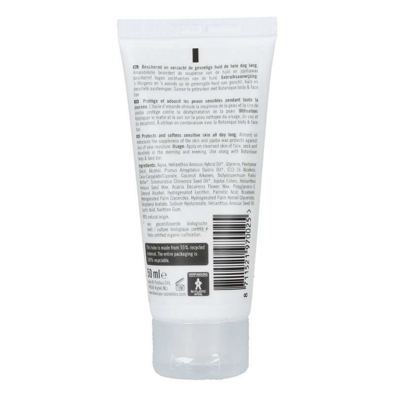 Botanique 24 - uurs creme amandel 50 Milliliter - DrogistWereld