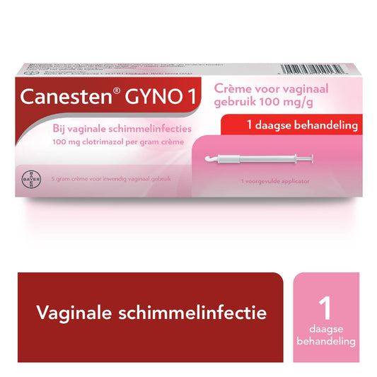 Canesten Gyno 1 creme 5 Gram - DrogistWereld