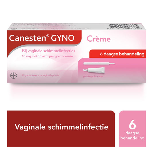 Canesten Gyno creme (6 applicaties) 35 Gram - DrogistWereld