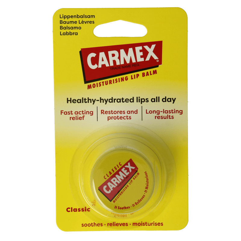 Carmex Lip balm classic potje 7.5 Gram - DrogistWereld