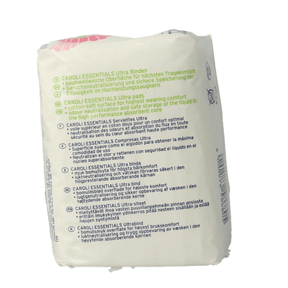 Caroli Maandverband ultra super plus 12 Stuks - DrogistWereld