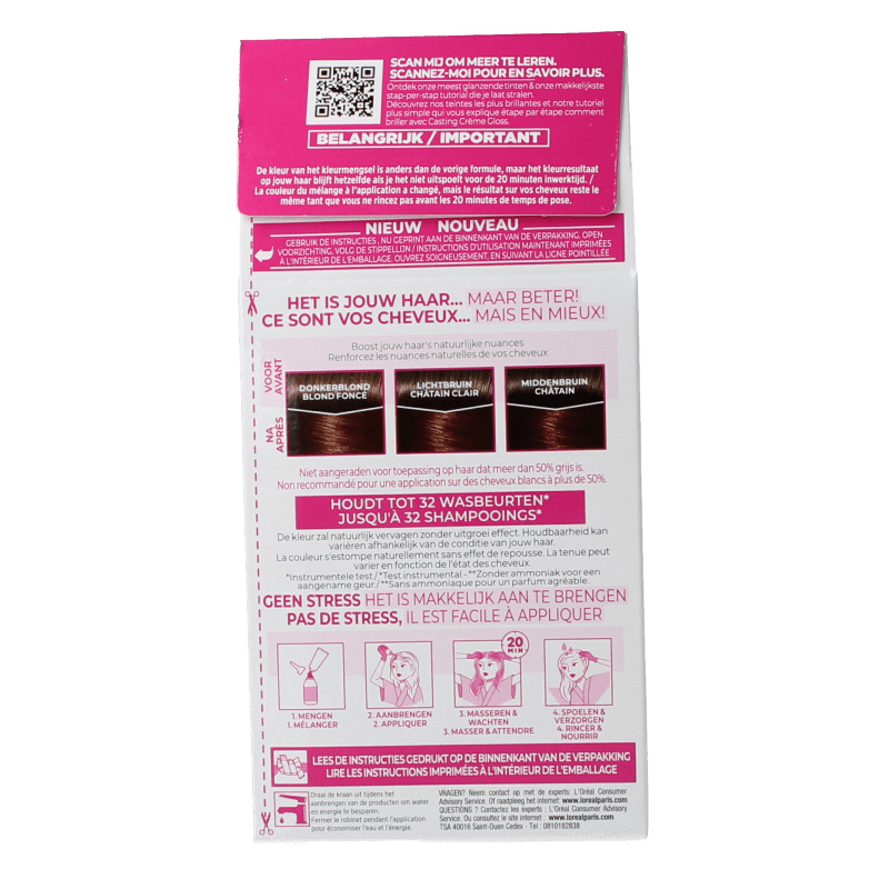 Casting Casting creme gloss 535 Chocolade 1 Set - DrogistWereld