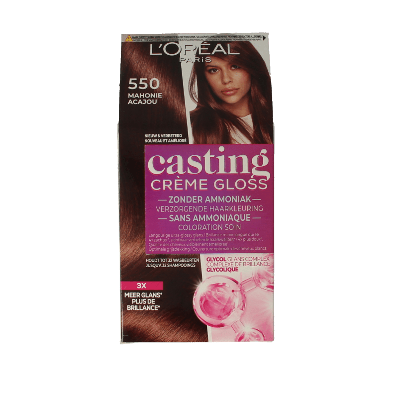 Casting Casting creme gloss 550 Licht Mahoniebruin 1 Set - DrogistWereld