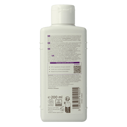 Cattier Gynea intieme hygiene cleansing care 200 Milliliter - DrogistWereld