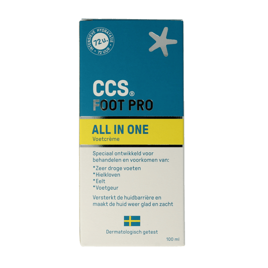 CCS Foot pro all in one 100 Milliliter - DrogistWereld