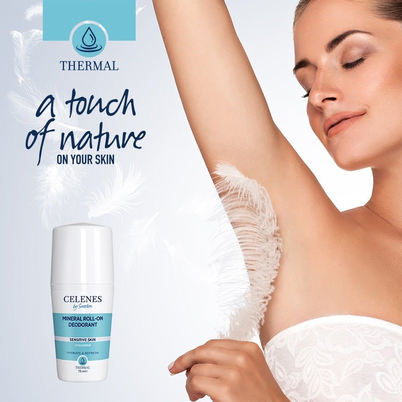 Celenes Thermal deodorant roll - on unscented 75 Milliliter - DrogistWereld
