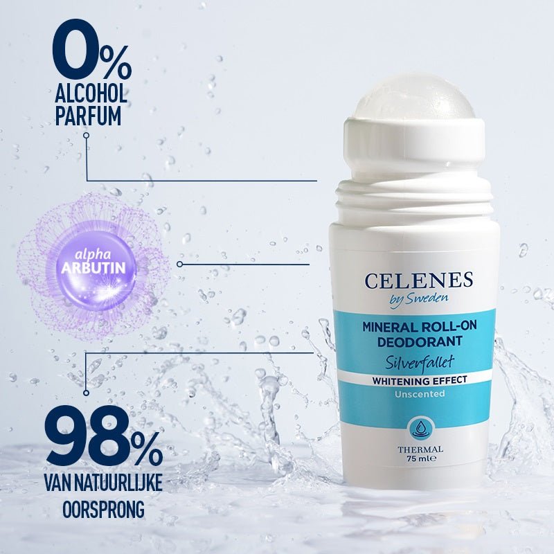 Celenes Thermal deodorant whitening roll - on 75 Milliliter - DrogistWereld
