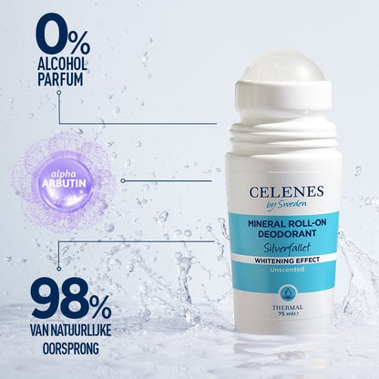 Celenes Thermal deodorant whitening roll - on 75 Milliliter - DrogistWereld