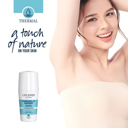 Celenes Thermal deodorant whitening roll - on 75 Milliliter - DrogistWereld