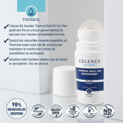Celenes Thermal roll - on men 75 Milliliter - DrogistWereld