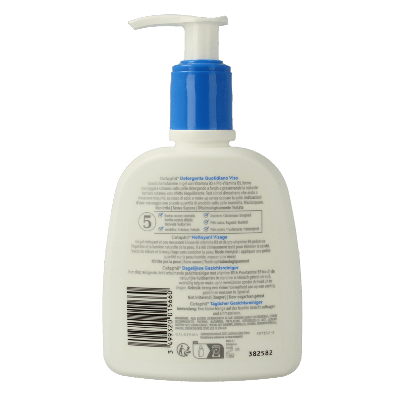 Cetaphil Daily facial cleanser 237 Milliliter - DrogistWereld