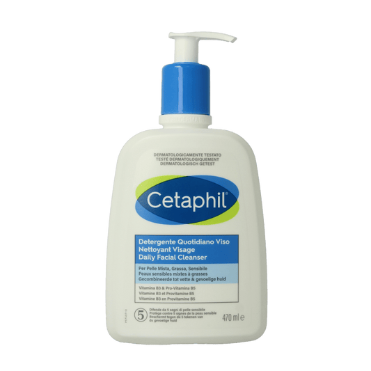 Cetaphil Daily facial cleanser 470 Milliliter - DrogistWereld