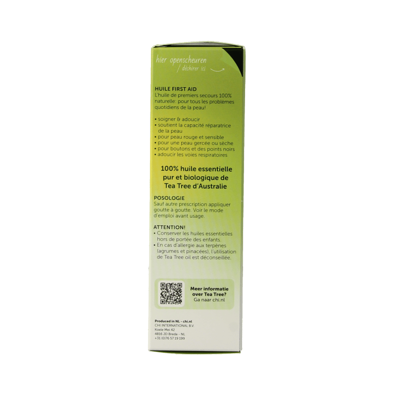 Chi Tea tree (eerste hulp) bio 20 Milliliter - DrogistWereld