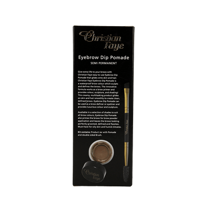 Christian Faye Eyebrow dip pomade dark brown 4.5 Gram - DrogistWereld