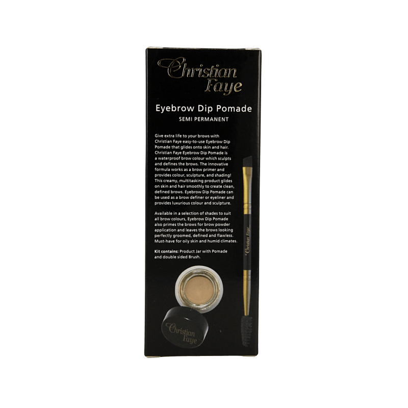 Christian Faye Eyebrow dip pomade taupe 4.5 Gram - DrogistWereld