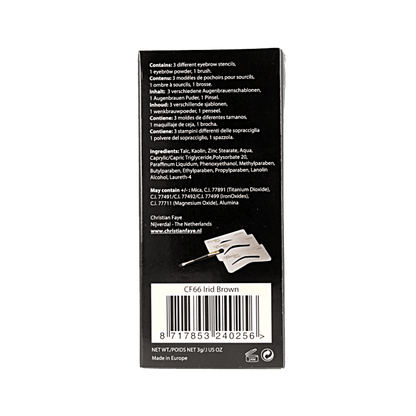 Christian Faye Eyebrow irid brown 3 Gram - DrogistWereld