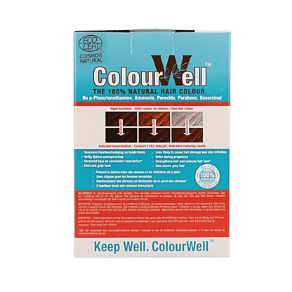 Colourwell 100% Natuurlijke haarkleur mahonie 100 Gram - DrogistWereld