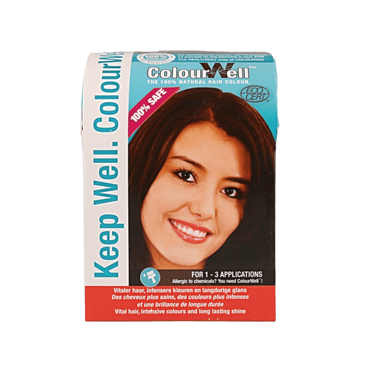 Colourwell 100% Natuurlijke haarkleur mahonie 100 Gram - DrogistWereld