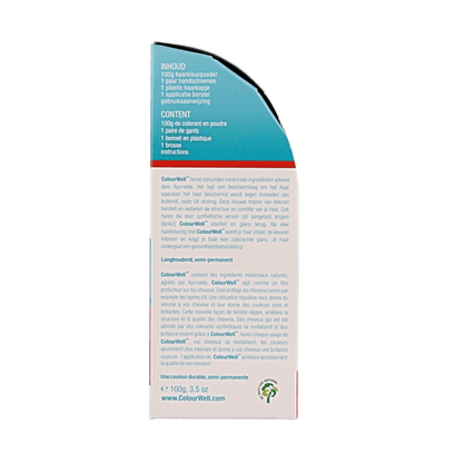 Colourwell 100% Natuurlijke haarkleur mahonie 100 Gram - DrogistWereld