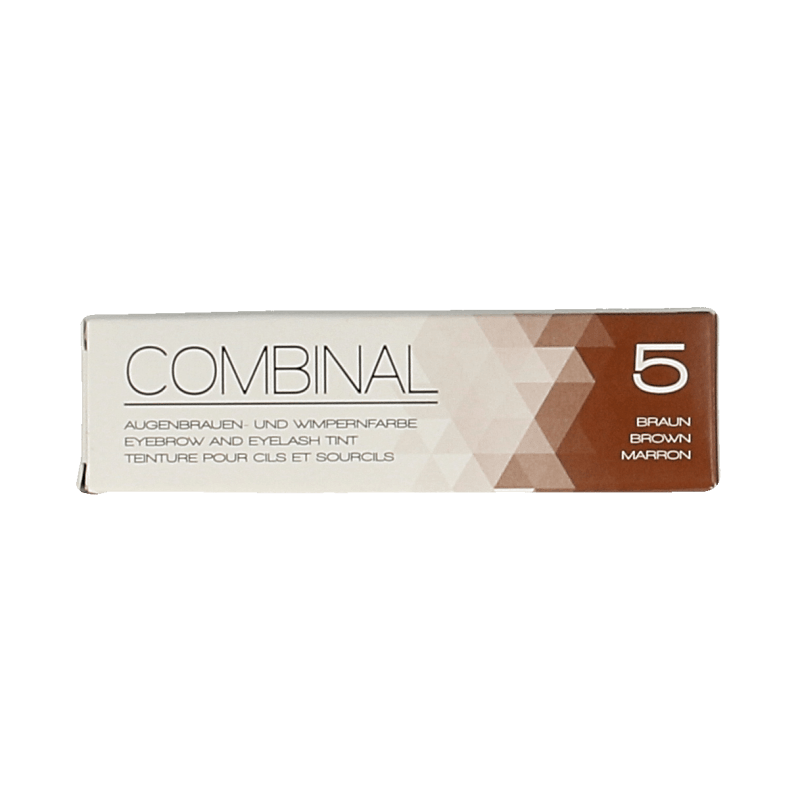 Combinal Wenkbrauwen wimperverf bruin 15 Milliliter - DrogistWereld