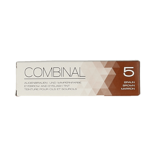 Combinal Wenkbrauwen wimperverf bruin 15 Milliliter - DrogistWereld